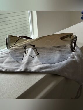 Dior Shield Sunglasses in Gradient Smoke